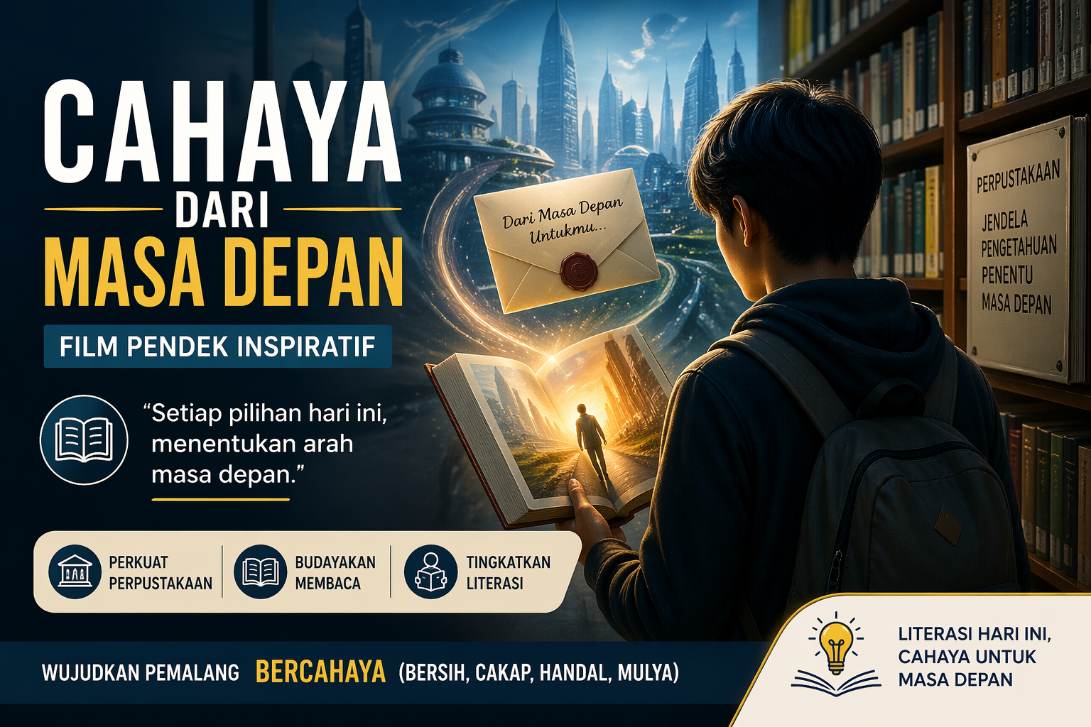 Cahaya dari Masa Depan: Film Pendek Inspiratif tentang Literasi