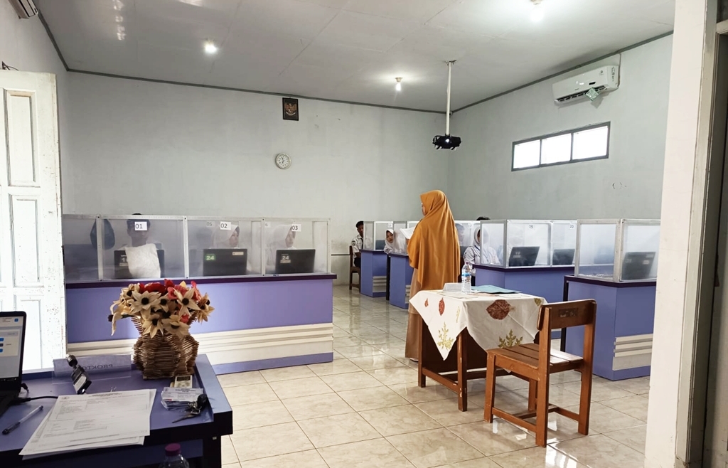 Pelaksanaan TKA di SMP Negeri 1 Moga Berjalan Lancar Hingga Hari Terakhir